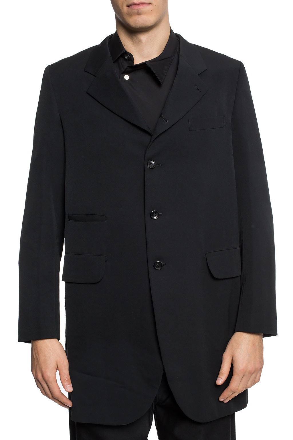 Comme des Garçons Homme Plus Asymmetrical jacket with blazer